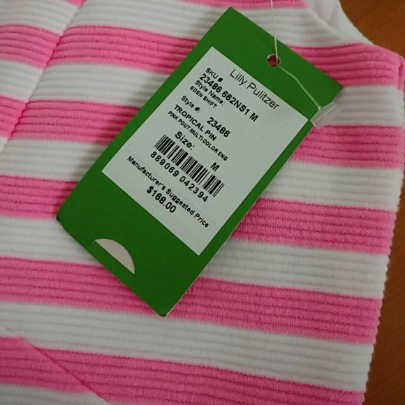 Lilly Pulitzer Eden Shift medium nwt - Picture 4 of 5